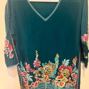 Gorgeous jewel tone Johnny Was